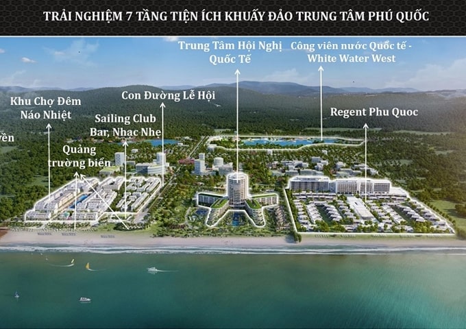 sailing club phu quoc villas & resort tien ich