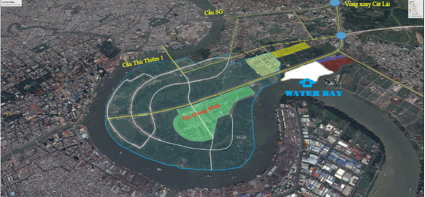 vi tri du an water bay novaland